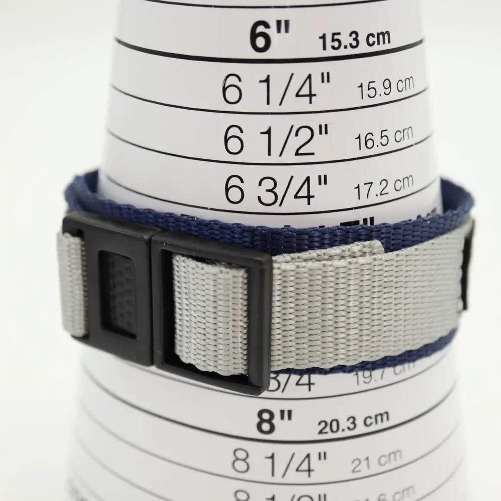 NOS Timex 1440 Indiglo Analog 43mm Date Watch Nylon Clip Band with New Battery